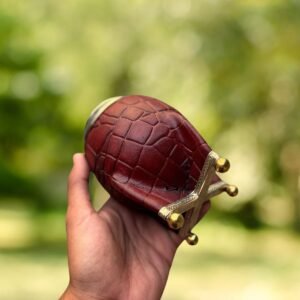 Torpedo Cuero Croco Base Bolitas